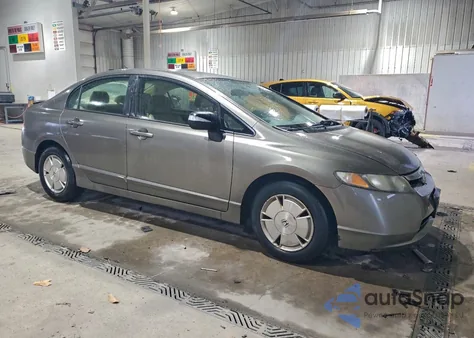 2006 Honda Civic Hybrid из США, поврежденный, VIN JHMFA36276S006407